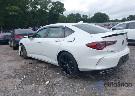 2021 Acura Tlx A-Spec Package z USA, uszkodzony, nr VIN 19UUB5F52MA006105